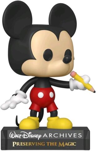 Funko Pop! Disney: Archives - Beanstalk Mickey, Multicolour, 3.75 inches in Saudi Arabia