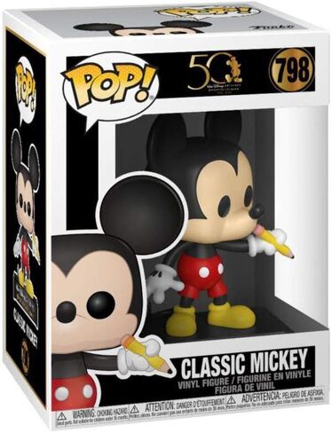 Funko Pop! Disney: Archives - Beanstalk Mickey, Multicolour, 3.75 inches in Saudi Arabia