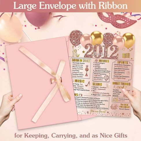 Large 16th Birthday Card for Girls With Envelope, Pink Rose Gold Back in 2009 Birthday Cards Sweet 16 Decorations Jumbo Happy 16th Birthday Greeting Card Guest Book Sixteen Party Supplies Gifts in Kuwait