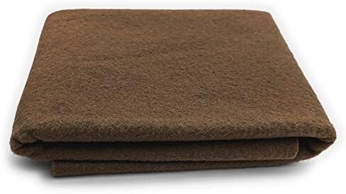 Natural Undyed - XXL Wool Sheet - 100% Virgin Wool - All Natural - National Nonwovens - Made in The USA - 36 in x 36 in - Cream/Ivory White in Saudi Arabia