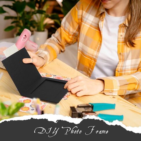 Fainne 200 Pack Photo Folders Cardboard Picture Frame Photo Frame Note Cards Cardboard Folders Paper Greeting Cards Inserts for Portraits Christmas Wedding Graduation (4 x 6 Inch,White) in Saudi Arabia