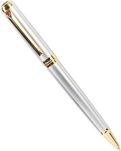 Stunning Ballpoint Pen with 24K Gold Trim, Switzerland Tip Point with Refills, Luxury Ball Point Pen Gift Set for Men Women, Nice Writing Pens for Drawing Chirtmas Black in Kuwait