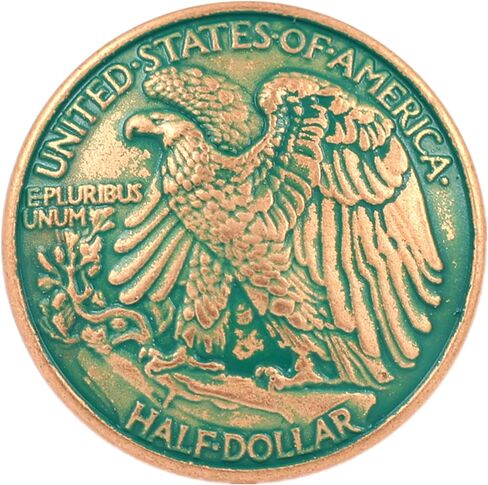 ميدان 8 قطع الأصلع أزرار النسر العملة المعدنية الأزرار المعدنية. 25mm (1 بوصة) (النحاس العتيق) in Saudi Arabia