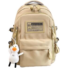حقائب الظهر الجمالية اللطيفة Kawaii Propack Supplies Bag Bag Bag Bagbag سعة كبيرة (أسود)