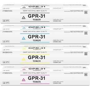 خراطيش الحبر GPR-31 أسود سميني أرجواني أصفر متوافق مع Canon GPR31 NPG-46 EXV29 2790B003AA