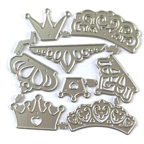Crown Die Cut for Card ، Crown Metal Cutting Dies Congrators Die Cuts Happar