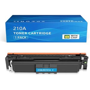 210A استبدال Cyan لـ HP 210A 210X خراطيش الحبر متوافقة مع HP Color LaserJet Pro MFP 4301FDW 4301FDN 4301DW 4301 4201DW 4201DN 4201 Series W2101A W2101X مع CYAN CYAN