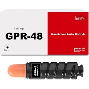 GPR-48 Toner Cartridge Replacement for Canon GPR48 2788B003AA Toner Cartridge for imageRUNNER Advance 400 400i 400i F500 500i 500iF 500iFG Printers, 1x Black