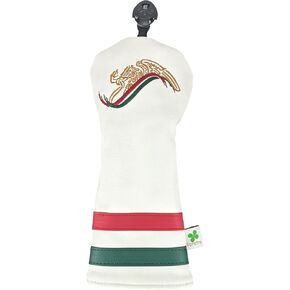 Limited Edition Mexico Design - Fairway Wood Head Cover - Tour Quality Golf Club Cover - Style and Customize Your Golf Bag