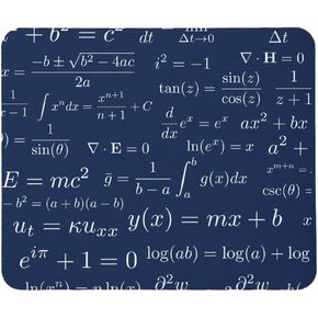 نظرية الرياضيات الصيغة موسباد الماوس لوحة المكتب حصيرة العلوم الفيزياء الفيزياء MAT 9.5 "x8" اللون: صيغة الرياضيات