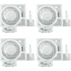 4pcs طابعة حبر مثبط ملاءمة لـ Epson R1390 L1800 L1400 R2000 R2400 L1300 T50 L805 UV DTF ، مرشح الحبر الحبر 3 × 2 مم ، إكسسوارات طباعة الحبر مثبط الحبر