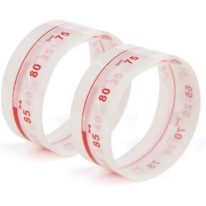 PSSOPP 2PCS حكام Knitter ، حكام الإبرة لـ KH821 KH831 KH851 KH860 KH880