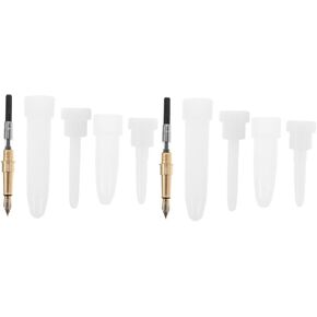 NUOBESTY 3 Sets Pen Silicone Mold Handmade Pen DIY Mould DIY Fountain Pen Silicone Lightweight Silicone Mold Fountain Pen Resin Molds Mold for Resin Multi-Purpose Pen Epoxy Brass