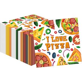 40Pcs Bug Party Napkins Bugs Theme Party Paper Napkins Disposable Party Napkins Set Ladybug Dragonfly Paper Luncheon Napkins Bug Theme Party Supplies