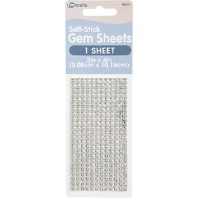 Darice DG-1095 Stickers Gem 2X4 Sheet