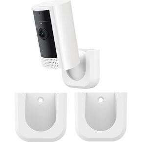 Adhesive Wall Mount Bracket for Ring Indoor Cam(1st Gen and 2nd Gen), Strong Adhesive Durable Camera Mount Stand for Ring Indoor Camera, Two Ways Installation Easy to Install (2 Pack)