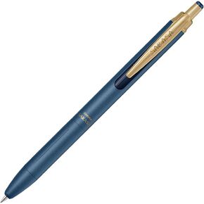 ゼブラ (Zebra) Zebra Sarasa Grand Gel Ink Rollerball Pen ، نقطة دقيقة 0.5 ملم ، لون حبر عتيقة قائم على الماء ، رمادي أزرق ، P-JJ57-VBGR