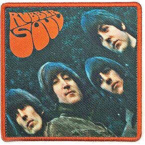 The Beatles Classic Embroidered Sew or Iron on Patch (Rubber Soul Album Cover Iron On)