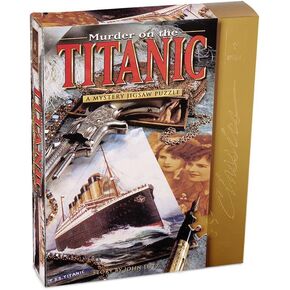 Bepuzzled Classic Mystery 1000pc Jigsaw Puzzle - Murder on the Titanic