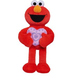 ما عليك سوى تشغيل Sesame Street Sweet Love 15 بوصة من Elmo محشو بالحيوان ، والأحمر ، والطائفة الناعمة ، ولعب الأطفال للأعمار 18 شهرًا