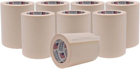 WOD MT5 Masking Tape 2 Inch for General Purpose/Painting - Pack of 6 Rolls - 60 Yards per roll in Saudi Arabia