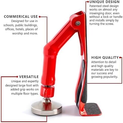 Portable Door Lock Brace for Home Security and Personal Protection (DJ4LD – Lockdown (XL Edition)) 2PACK in Saudi Arabia