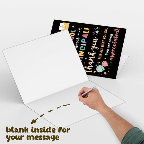 Principal Appreciation Card, Principal Day Gift for Men Woman, Gift for Principal’s Day or End of School Year in Kuwait