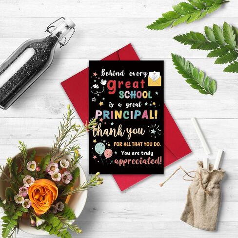 Principal Appreciation Card, Principal Day Gift for Men Woman, Gift for Principal’s Day or End of School Year in Kuwait