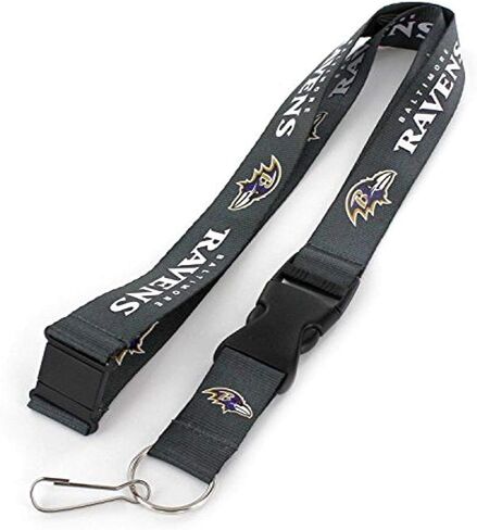 Aminco NFL San Francisco 49ers Team Lanyard, White in Kuwait