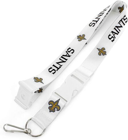 Aminco NFL San Francisco 49ers Team Lanyard, White in Kuwait