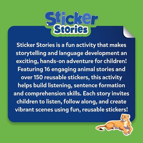 Skillmatics Reusable Stickers - Around Town, Creative Story Building Activity, Mess-Free, Learning & Educational Travel Toy, 150+ Stickers, Preschool Skills, Gifts for Kids Ages 3, 4, 5, 6, 7 in Kuwait