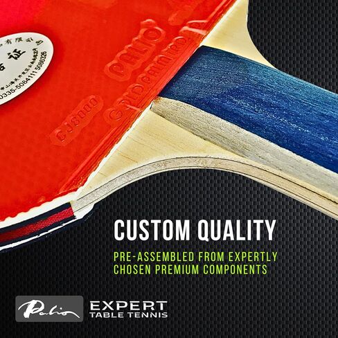 Palio Expert 2 Table Tennis Bat & Case in Kuwait