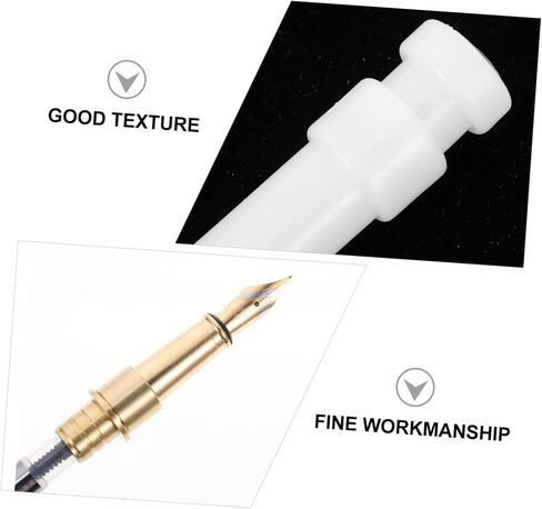 nuobesty 3 مجموعات القلم السيليكون القلم المصنوع يدويًا DIY DIY DIY نافورة القلم السيليكون خفيفة الوزن قالب القلم القلم قالب الراتينج للراتنجات متعددة الأغراض النحاس الإبوكسي in Kuwait