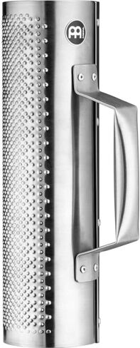 Meinl Percussion Guira Metal Guiro/Merengue Güira with Scraper — NOT Made in China — Brushed Steel, 2-Year Warranty (MGU1) in Saudi Arabia