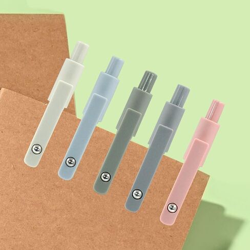 Hitefu 5 Pcs Smooth Writing Gel Pens, Fine Point High-End Series Pens Cute Office Supplies, Black Ink Pens for Journaling Note Taking/Gifts for Women Men in Saudi Arabia