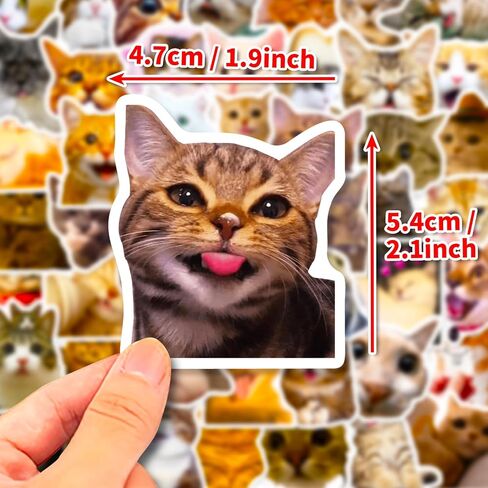 100 pcs Cute Pet Stickers & Decals - Adorable Cats & Dogs, Kawaii Patterns, Vinyl Waterproof for Tumblers, Journals, Phone Cases, Great for Kids, Teens & Animal Lovers in Kuwait