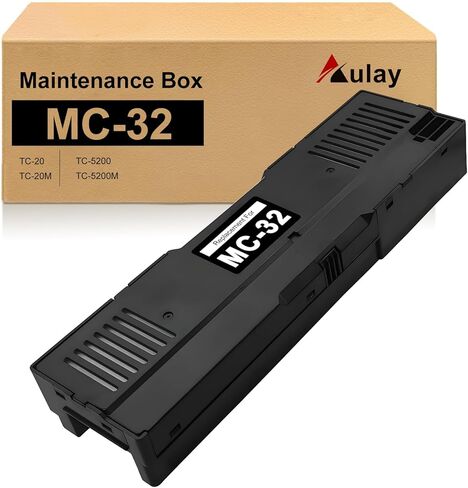 MC-32 Maintenance Cartridge Replacement for Canon Imageprograf TC-20 TC-20M TC-5200 TC-5200M, Upgraded MC32 Ink Maintenance Box Ink Waste Tank in Saudi Arabia