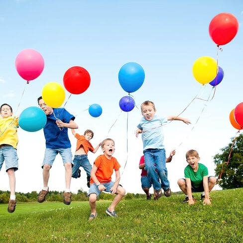 50PCS 5in Pink & Rainbow Matte Latex Balloons - Happy Birthday Arch & Garland Kit in Kuwait