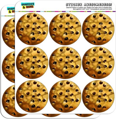 Chocolate Chip Cookie 2 "مخطط تقويم القصاصات لصياغة ملصقات صياغة - غير شفاف in Saudi Arabia