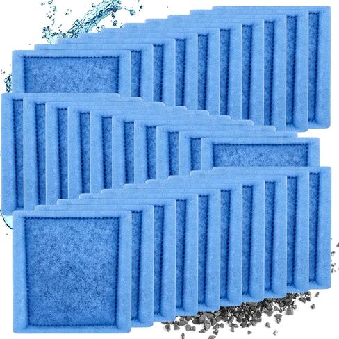 Aquarium Filter Cartridge for Fish Tank: 20-Pack for Rite-Size C & EZ-Change #3 Replacement Cartridge Compatible with Marineland Penguin PRO 275/375 & Original 200/350 & Aqua-Tech Filter 20-40/30-60 in Kuwait