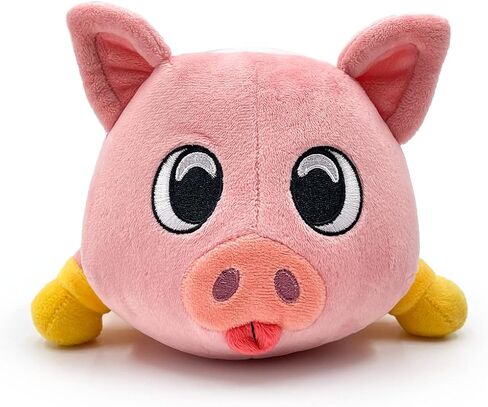Youtooz Piggy Plush Boots Stickie 6" Inch, Super Soft Piggy Made from 100% PP-Cotton Plush Collection in Saudi Arabia