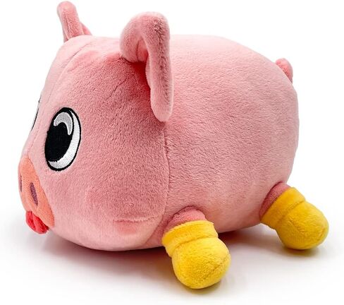Youtooz Piggy Plush Boots Stickie 6" Inch, Super Soft Piggy Made from 100% PP-Cotton Plush Collection in Saudi Arabia
