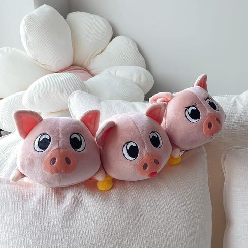Youtooz Piggy Plush Boots Stickie 6" Inch, Super Soft Piggy Made from 100% PP-Cotton Plush Collection in Saudi Arabia