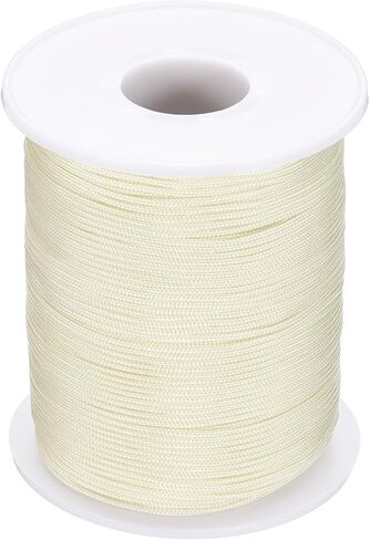 PATIKIL Nylon Cord 1mm x 109 Yards, Bracelet String Braided Nylon Thread Chinese Knotting Cord for Jewelry Making Beading Necklaces Blind Wind Chimes, Navy Green in Saudi Arabia