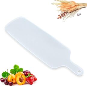Silicone Resin Tray Mold, Resin Craft Mold Cheese Boards Epoxy Resin Molds with Handle for Serving Tray, Platter, 40cm/15.7inch
