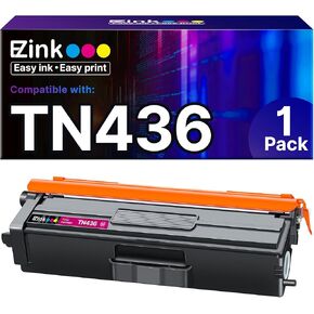 E-Z Ink TN436 استبدال خرطوشة الحبر للأخ TN436 TN433 TN431 TONER لاستخدامها مع الأخ HL-L8260CDW ، L8360CDW ، MFC-L8690CDW ، L8900CDW ، DCP-L8410CDW (MAGENTA ، 1 PACK)