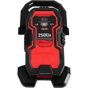CRAFTSMAN CMXCESM263 1000A 12V Lithium Jump Starter – Portable USB Power – Up to 25 Jumps Per Charge – LED Area Light – Starts Up to 6.0L Gas and 3.0L Diesel Engines