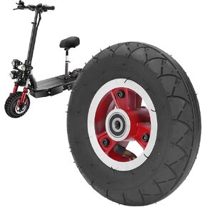8 Inch Electric Scooter Solid Wheel, 200x50mm Solid Tires 8in Explosion Proof Nonskid Electric Scooter Wheels with Alloy Hub