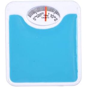 1pc Blue 1/12 Miniature Weight Scale Scale Accessories Dollhouse Decoration ، DIY Doll House Kit