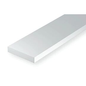 Scale Models Strip .125 x .125 6 EVG186 Plastic Building Supplies
